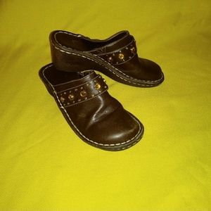 4$20💥YELLOW BOX GIRLS CLOGS, SIZE 13, EUC